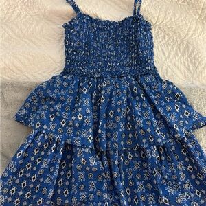 Aqua Royal Blue Dress